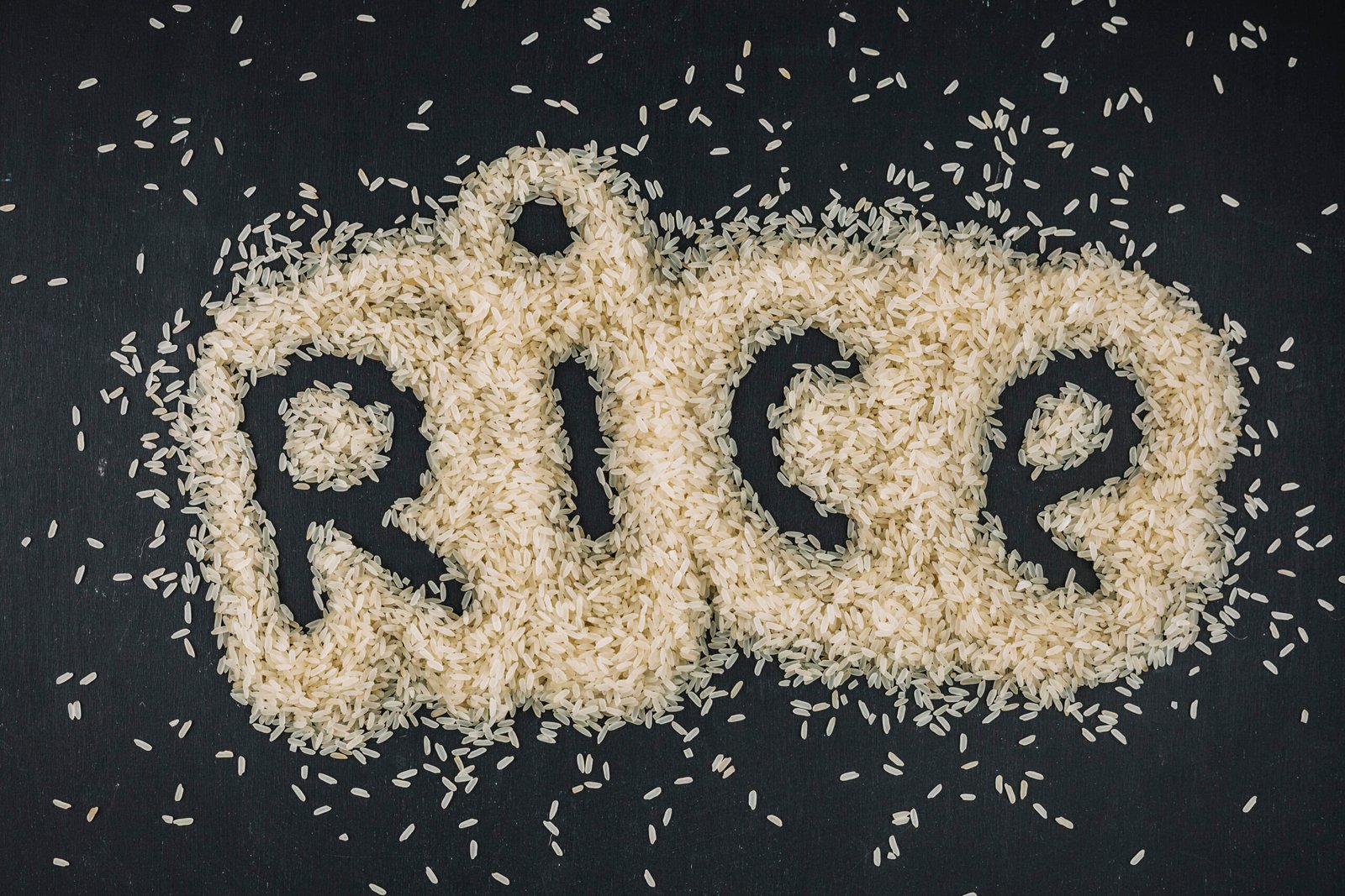 rice-writing-heap-grains